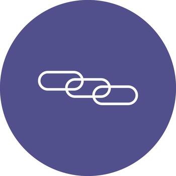 cadena enlace conectar blockchain vector