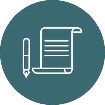 pergamino de para burbujear papel antiguo Desplazarse vector