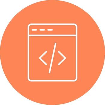 web codificación de para burbujear código programación desarrollar vector