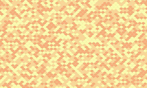Abstract pastel peach and yellow geometric pattern. Seamless texture ideal for website backgrounds, textile design, or vibrant branding. vector