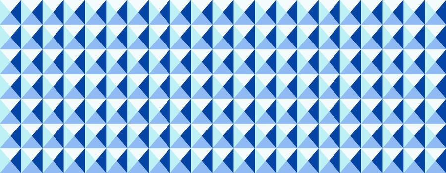 resumen geométrico sin costura modelo. frio azul sombras crear un moderno, teselado diseño ideal para antecedentes, sitio web pancartas, o textil huellas dactilares. vector