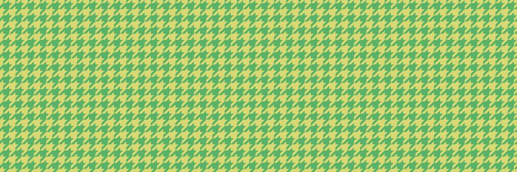 Vibrant green and yellow houndstooth pattern. Perfect for textile design, fashion, website backgrounds, or any project needing a stylish, repeatable texture. vector