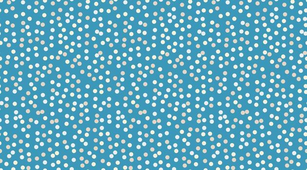 resumen verde azulado antecedentes adornado con dispersado blanco y blanquecino círculos, creando un festivo, celebración, y sutilmente texturizado modelo. vector