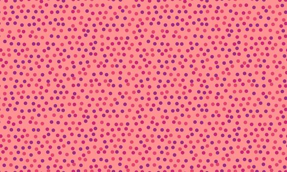 Vibrant pink and purple polka dot pattern. Perfect for textile design, website backgrounds, or playful branding. This cheerful, highresolution image evokes feelings of joy and energy. vector