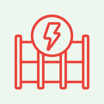 Lightning bolt symbol artwork trendy useful Illustration design delightful colorful background vector