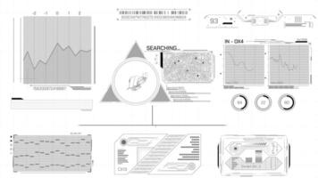 animato interfaccia con un' sistema di operazioni per ricerca video