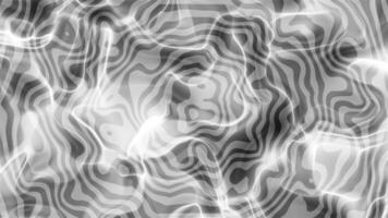 grå och vit vågig abstrakt mönster bra för bakgrunder, textilier, förpackning, och modern design projekt. idealisk för branding och webb design. video