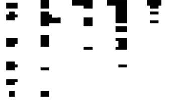 Preto e branco geométrico fundo transição animação video