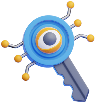 un simbólico representación público llave de criptomoneda billetera seguridad, presentando un estilizado llave con un ojo y como un circuito elementos, significando seguro acceso. png