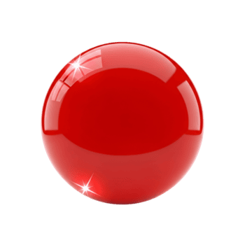 aislado brillante esfera hacer de un vibrante rubí orbe en un llanura antecedentes ilustración en transparente antecedentes png