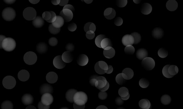 resumen bokeh blanco ligero en oscuro antecedentes. borroso antecedentes. vector