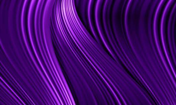 Elegant purple abstract background with smooth, flowing lines and silky texture. vertical waves. digital wallpaper. vector