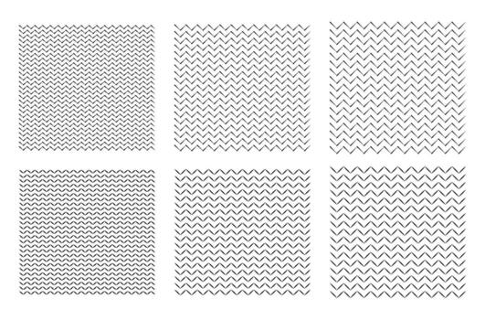 Collection of Simple Geometric Pattern Illustrations vector