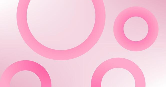 Gradient Abstract background with pink circles for graphic design vector