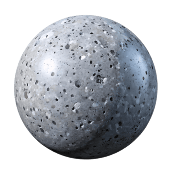 Textured celestial sphere with craters reflecting light detailed space object close-up view transparent background png