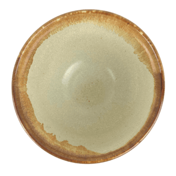 Castanho multicolorido cerâmico tigela dentro png