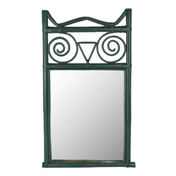 pequeno pintado bambu espelho png