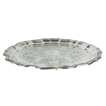 volta recortado Sheffield prata bandeja png