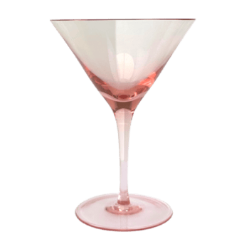 Rosa martini vidro png