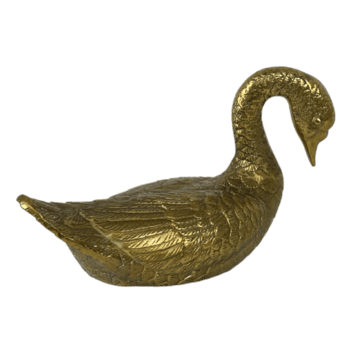 latão banhado cisne ângulo png