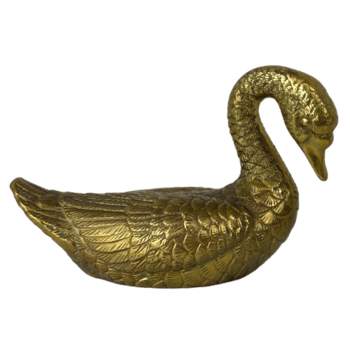 latão banhado cisne esquerda png