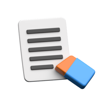 scrittura foglio con gomma per cancellare Usato per Compiti e la modifica png