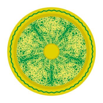 hervido harinoso producto espaguetis modelo aislado en blanco antecedentes vector