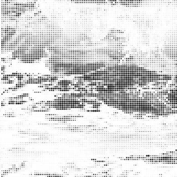 Halftone Pattern. Set of Dots. Dotted Texture on White Background. Overlay Grunge Template. Distress Linear Design. Fade Monochrome Round Points. Pop Art Backdrop. vector