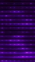 Abstract purple grid with glowing light streaks and star-like points creating a futuristic digital pattern video
