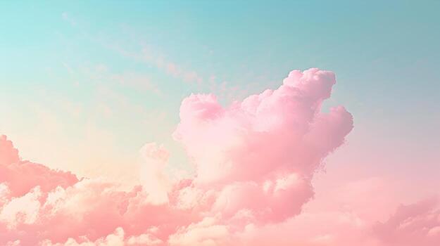 Soft Pastel Gradient Sky with Wispy Clouds - Calming and Serene Aesthetic Backdrop Perfect for Digital Marketing Visuals,Brand Identity,and Desktop photo