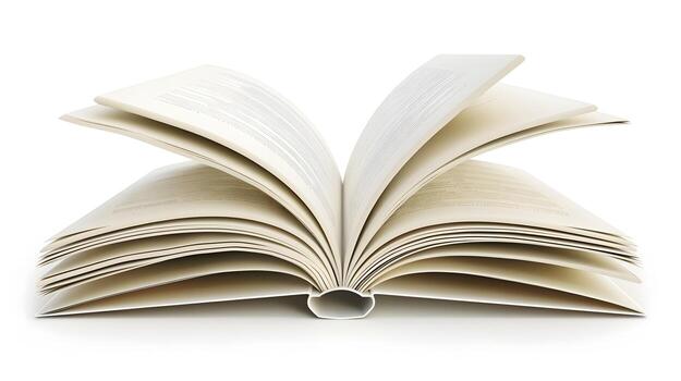 Inviting 3D Open Book Icon Representing Learning and Knowledge photo