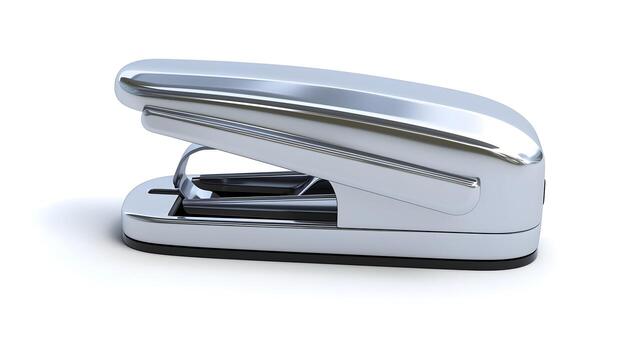 Sleek Modern Stapler Icon Representing Office Efficiency and Organization photo