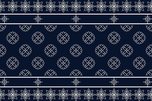 Ornate, symmetrical design with intricate patterns in a repeated arrangement. The intricate elements and balanced composition create an elegant and visually appealing aesthetic vector