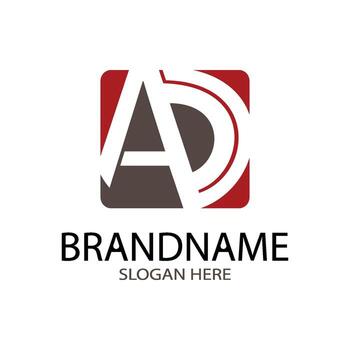 anuncio letra logo diseño, adecuado para empresa nombre vector