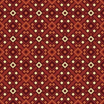 geométrico loseta sin costura modelo con rombo y cuadrado forma repetición vector