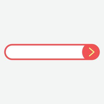 A red bar with an arrow pointing to the right vector