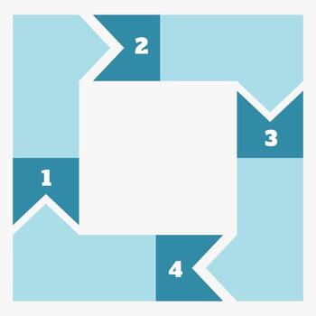 A blue square with four arrows pointing to the left vector