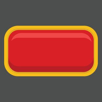 rojo botón icono en un gris antecedentes vector