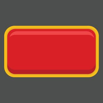 rojo botón icono en gris antecedentes vector