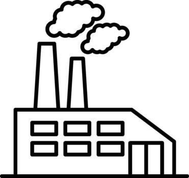 poder estación icono. sencillo Delgado línea, contorno de edificios íconos para ui y ux, sitio web o móvil solicitud en oscuro azul degradado antecedentes en el antecedentes de un ligero mapa vector