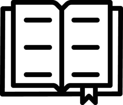 diario icono. sencillo Delgado línea, contorno de libro íconos para ui y ux, sitio web o móvil solicitud en oscuro azul degradado antecedentes en el antecedentes de un ligero mapa vector