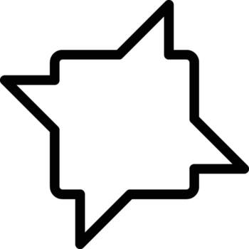 bubble, chat, 360 icon. Simple thin line, outline of chat bubble icons for UI and UX, website or mobile application on white background vector