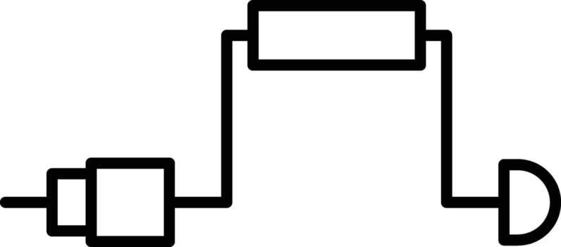 unscrew, drill, hand icon. Simple thin line, outline of Construction tools icons for UI and UX, website or mobile application on white background vector