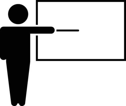 Teacher icon. Element of education icon for mobile concept and web apps. Web Premium quality graphic design. Signs, simple illustrator for websites, web design, mobile app on white background vector