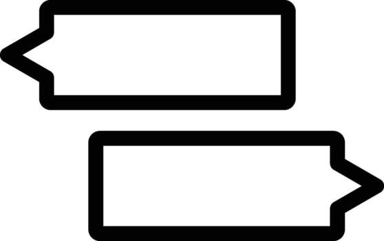 message with plus icon. Simple thin line, outline of chat bubble icons for UI and UX, website or mobile application on white background vector