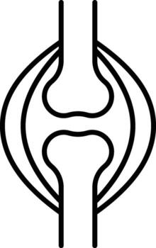 mount, bone, steel, metal icon. Simple thin line, outline of Bone injury icons for UI and UX, website or mobile application on white vector