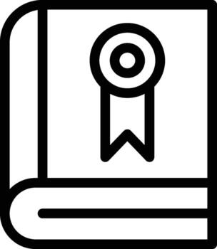 libro, premio icono. sencillo Delgado línea, contorno de libro íconos para ui y ux, sitio web o móvil solicitud en oscuro azul degradado antecedentes en el antecedentes de un ligero mapa vector