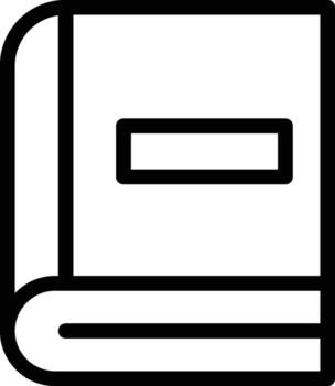 manual book icon. Simple thin line, outline of Book icons for UI and UX, website or mobile application on dark blue gradient background on the background of a light map vector