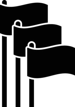 congress, flag icon. Simple glyph of business set for UI and UX, website or mobile application on white background on white background vector