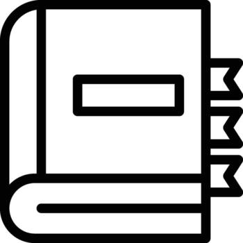 libro, planes icono. sencillo Delgado línea, contorno de libro íconos para ui y ux, sitio web o móvil solicitud en oscuro azul degradado antecedentes en el antecedentes de un ligero mapa vector